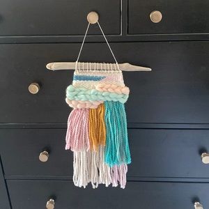 Beautiful woven wall hanging